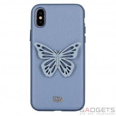 Чехол-накладка Luna Aristo Sophie Case Blue For iPhone X/XS (LA-IPXSOP-BLU)