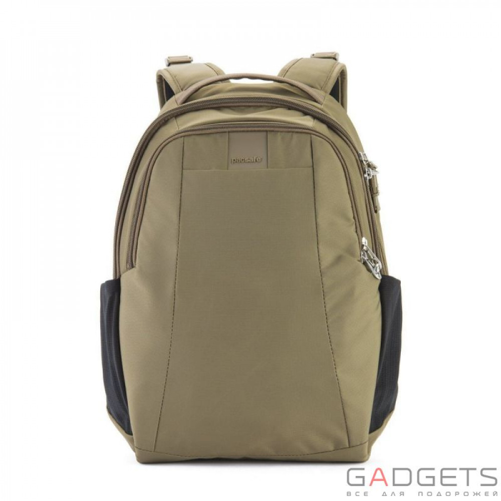 Фото Рюкзак антивор Pacsafe Metrosafe LS350, 6 степеней защиты, хаки