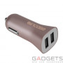Автомобильное зарядное устройство Incase High Speed Dual Car Charger Rose Gold (CL90036) фото 0