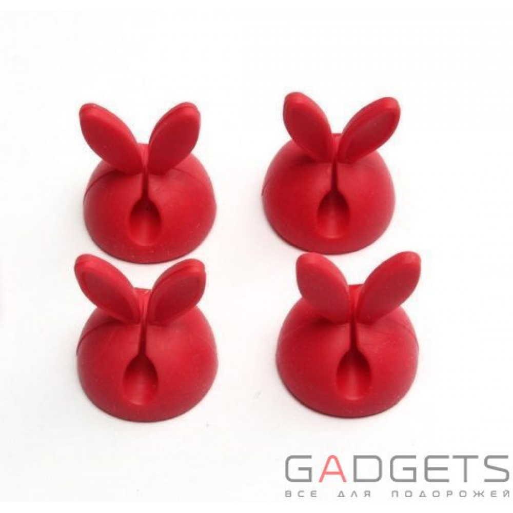 Фото Держатели кабеля Bunny Red