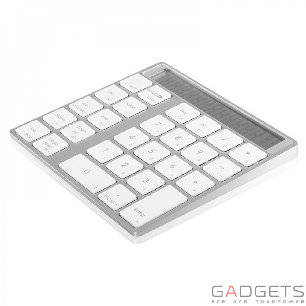 Фото Цифровая клавиатура COTEetCI Bluetooth Digital Keyboard Silver (KC9001-TS)