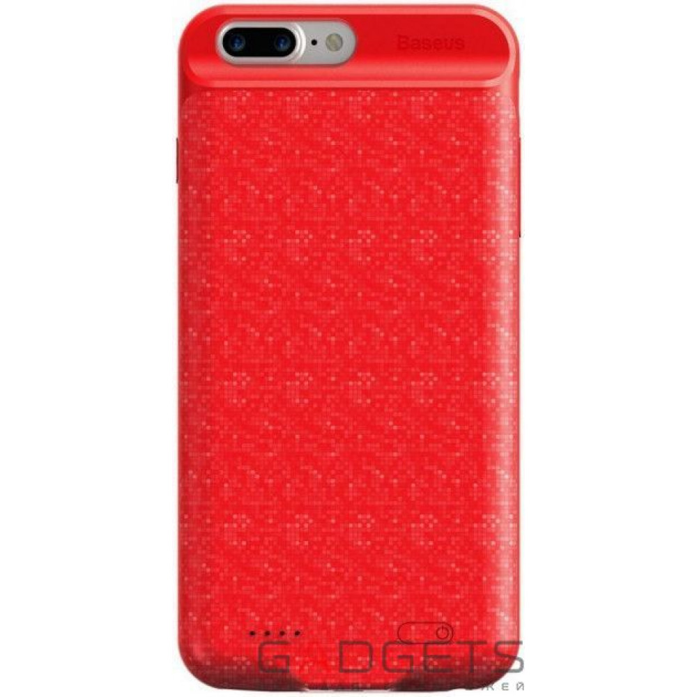 Фото Чохол-акумулятор Baseus Plaid Backpack Power Bank 5000mAh для iP7  iP8 Red (ACAPIPH7-LBJ09)