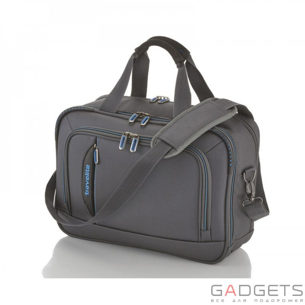 Фото Сумка дворучная на 2 колесах Travelite Crosslite 21 л Anthracite (TL089504-04)