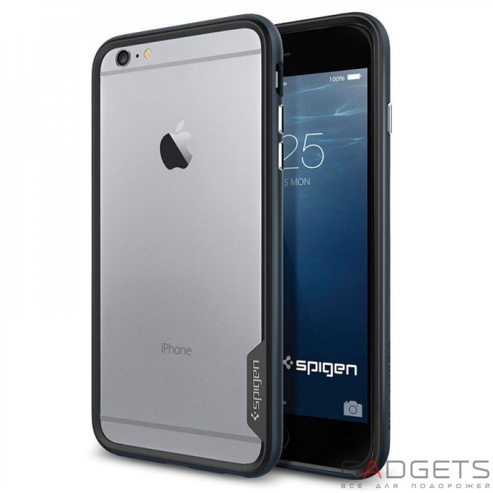 Фото Чехол-бампер Spigen Case Neo Hybrid EX Series Metal Slate for iPhone 6 Plus 5.5'' (SGP11056)