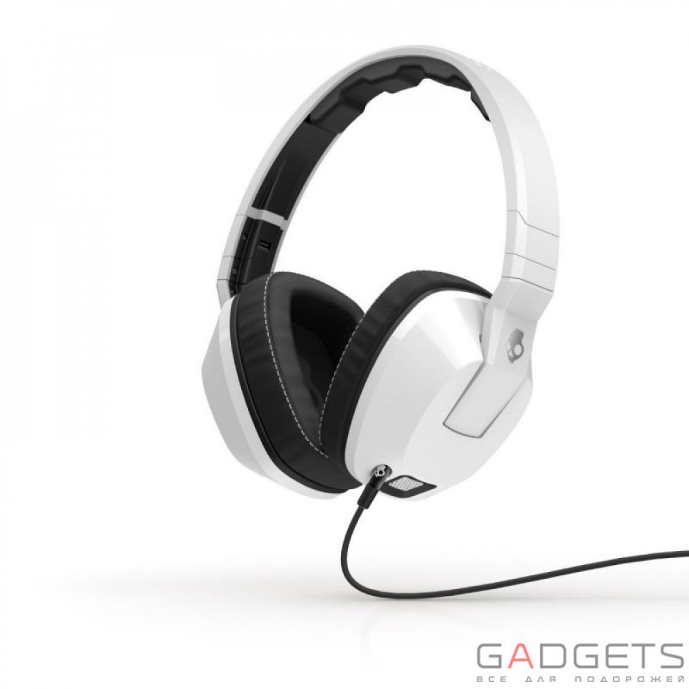 Фото Навушники Skullcandy White Crusher Over-Ear w/mic 1 (S6SCFZ-072)