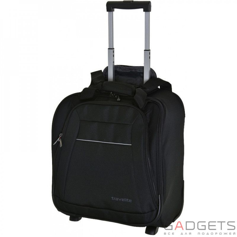 Фото Чемодан на 2-х колесах Travelite Cabin (S) 28 л Black (TL090239-01)
