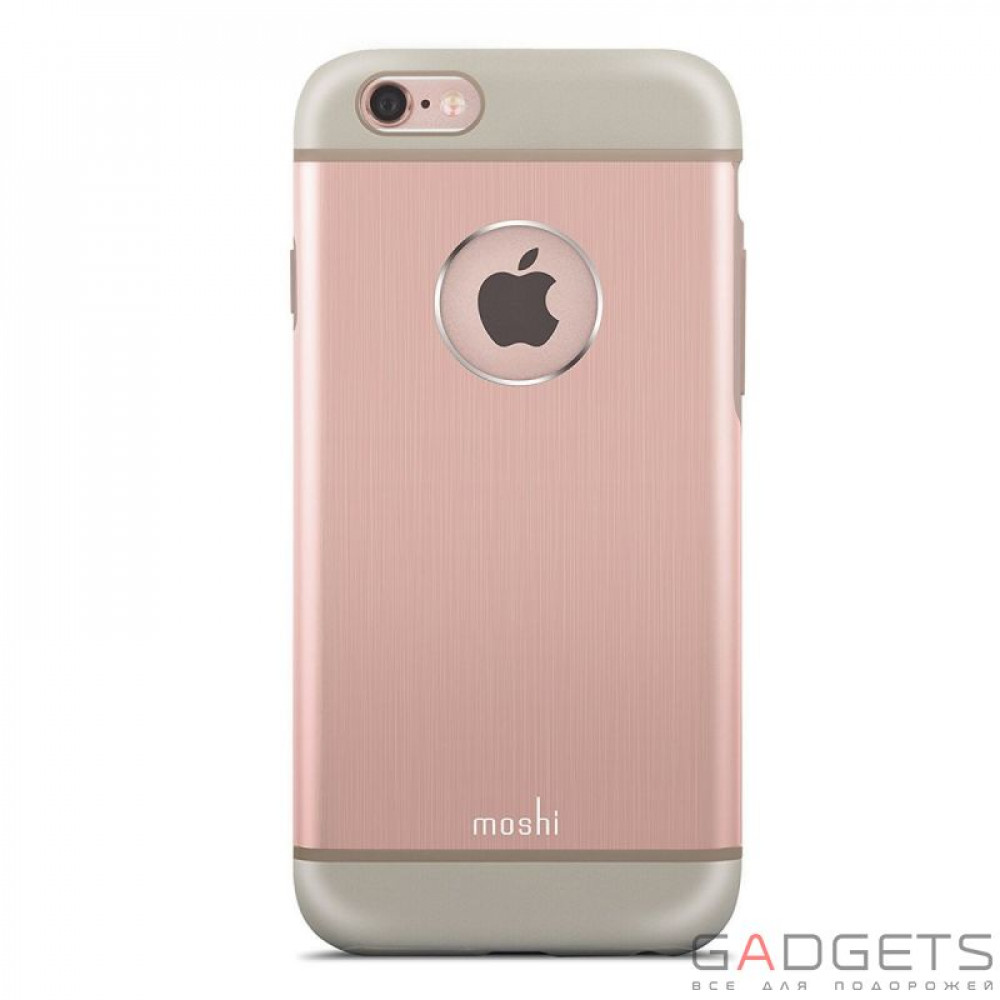 Фото Чехол-накладка Moshi iGlaze Armour Metallic Case Golden Rose для iPhone 6 Plus/6S Plus (99MO080305)