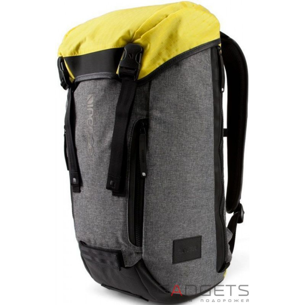 Фото Рюкзак Incase Halo Courier Backpack Heather Gray/Black/Yellow (CL55580)