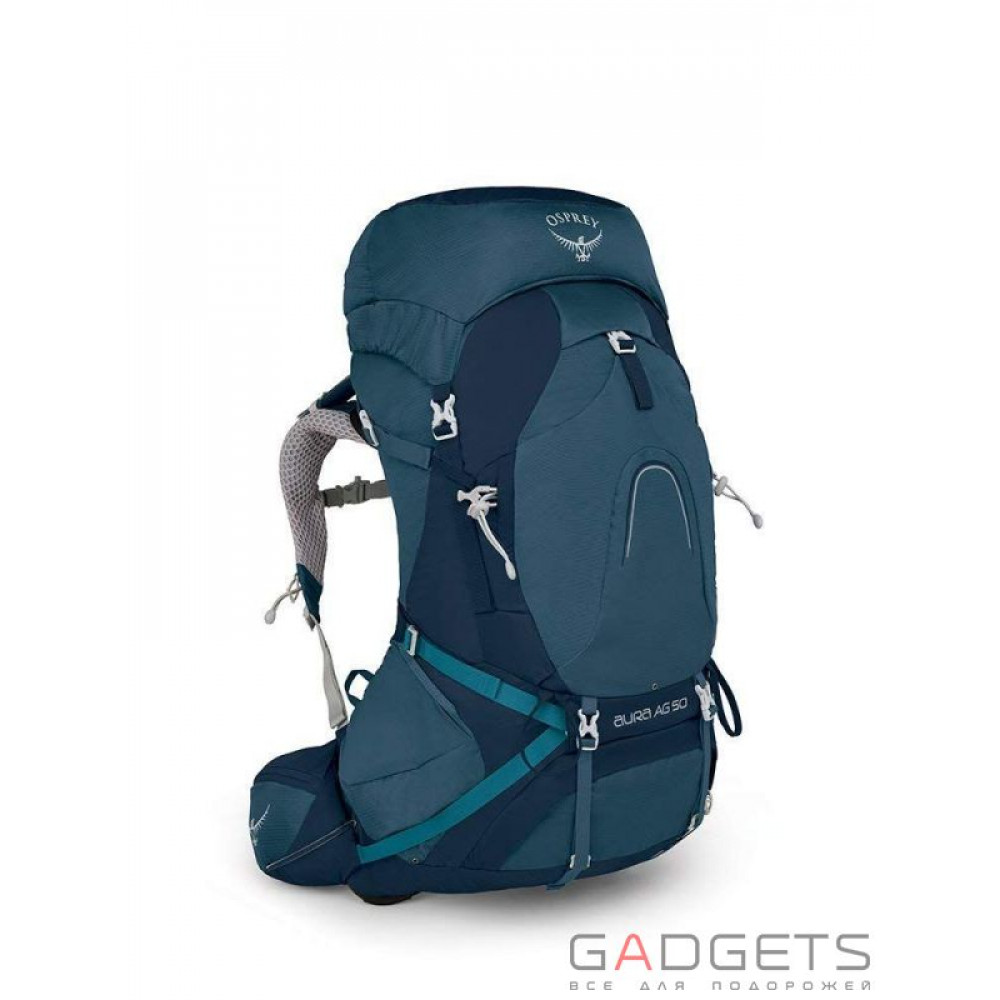 Фото Рюкзак Osprey Aura AG 50 Challenger Blue WM синій