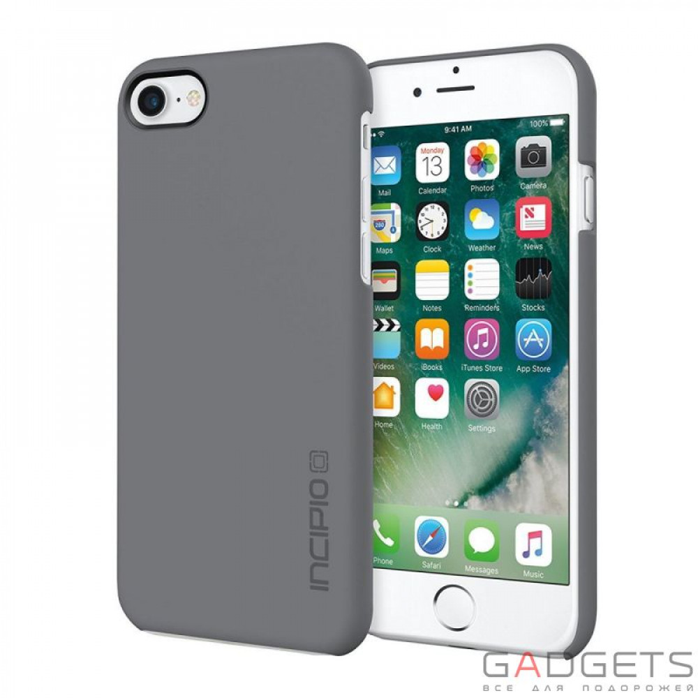 Фото Чехол Incipio Feather для Apple iPhone 7 Gray (IPH-1467-GRY)
