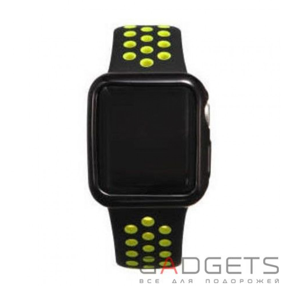 Фото Чохол COTEetCI TPU Black Case для Apple Watch 2 42MM (CS7041-LK)
