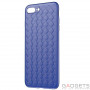 Чохол Baseus BV Weaving Case для iPhone 7 Plus/8 Plus Blue (WIAPIPH8P-BV03) фото 0