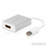 Кабель для видео Macally Mini Display to HDMI Adaptor белый (MD-HDMI-4K) фото 0