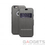 Чехол-книжка Moshi Sensecover Touch Sensitive Flip Case Steel Black для iPhone SE/5/5S (99MO072001) фото 0