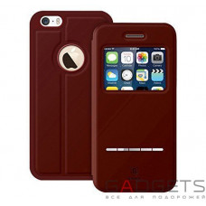 Чехол-книжка Baseus Terse Leather Case Red for iPhone 6 Plus 5.5''