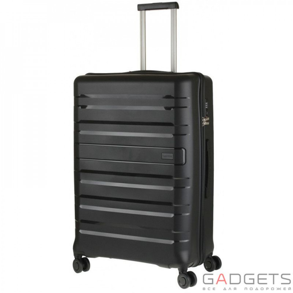 Фото Чемодан на 4-х колесах Travelite Kosmos (L) 102 л Black (TL073949-01)