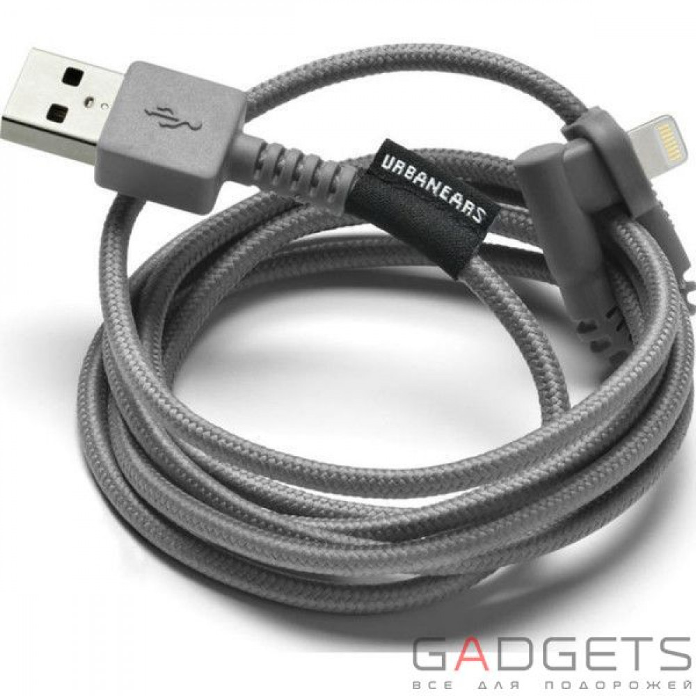 Фото Кабель для зарядки та синхронізації Urbanears The Thunderous Lightning Cable Dark Gray (4091089)