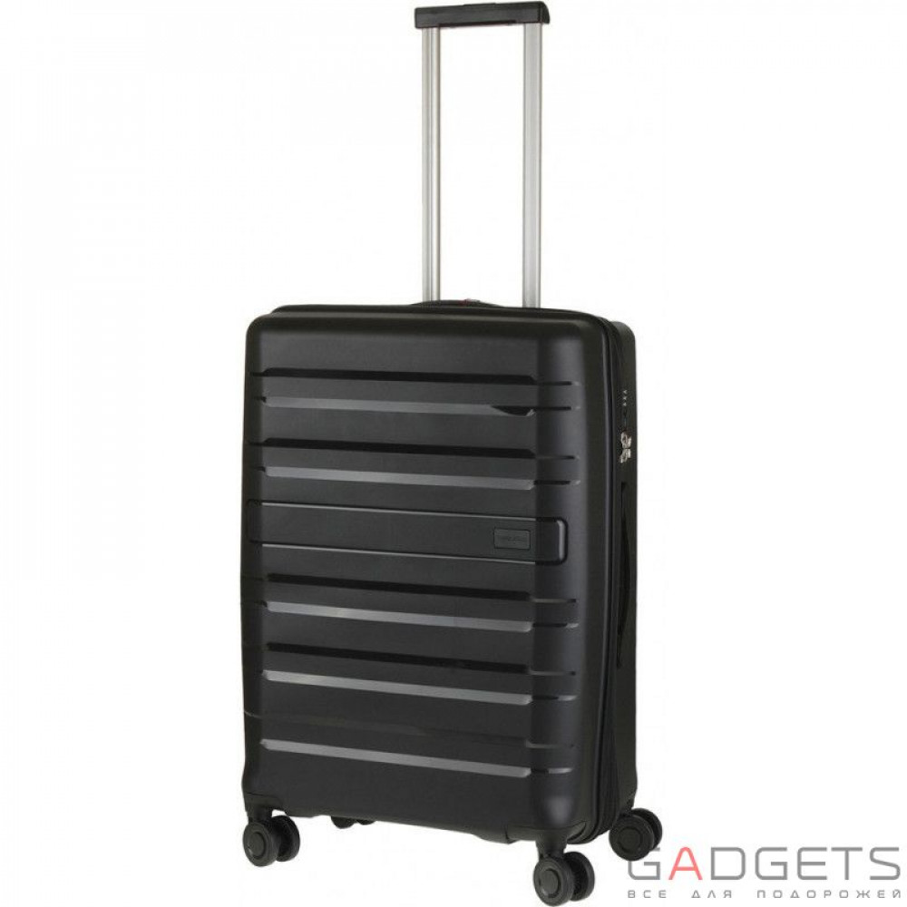 Фото Чемодан на 4-х колесах Travelite Kosmos (M) 72 л Black (TL073948-01)