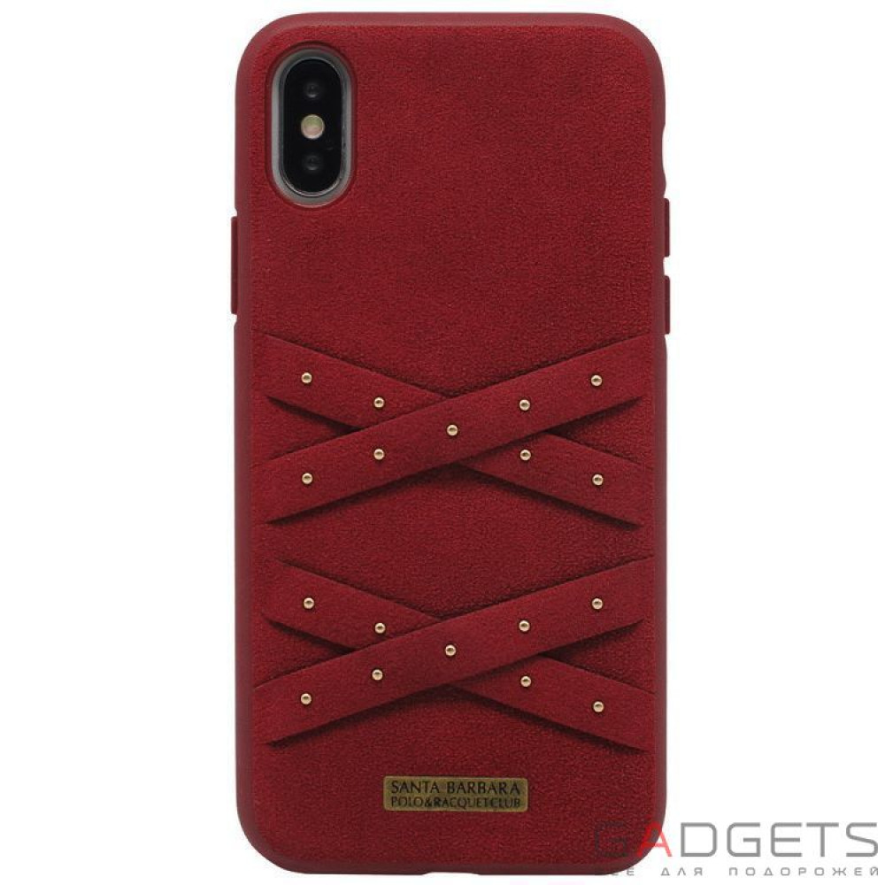 Фото Чохол-накладка Polo Abbott для iPhone XS Max Red (SB-IP6.5SPABT-RED)