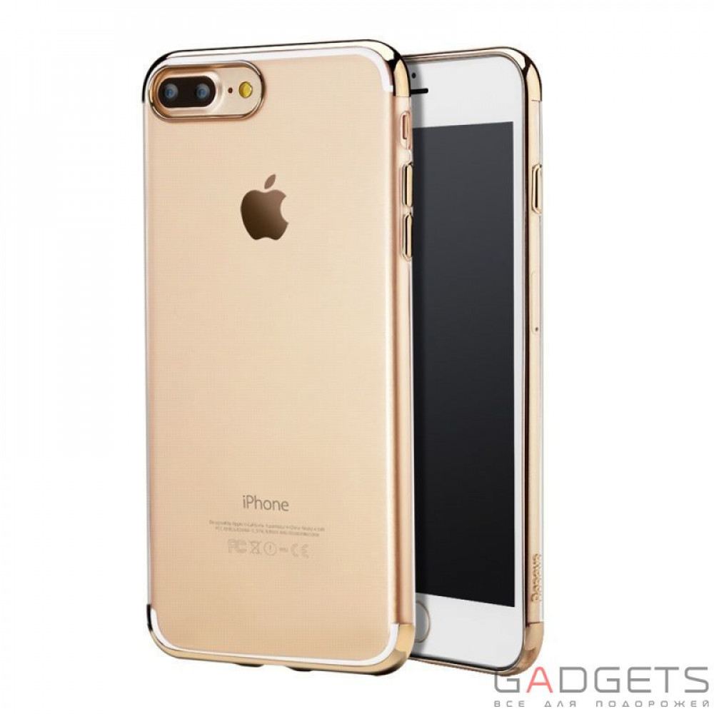 Фото Чохол-накладка Baseus Shining Case (TPU) для iPhone 7 Plus Gold
