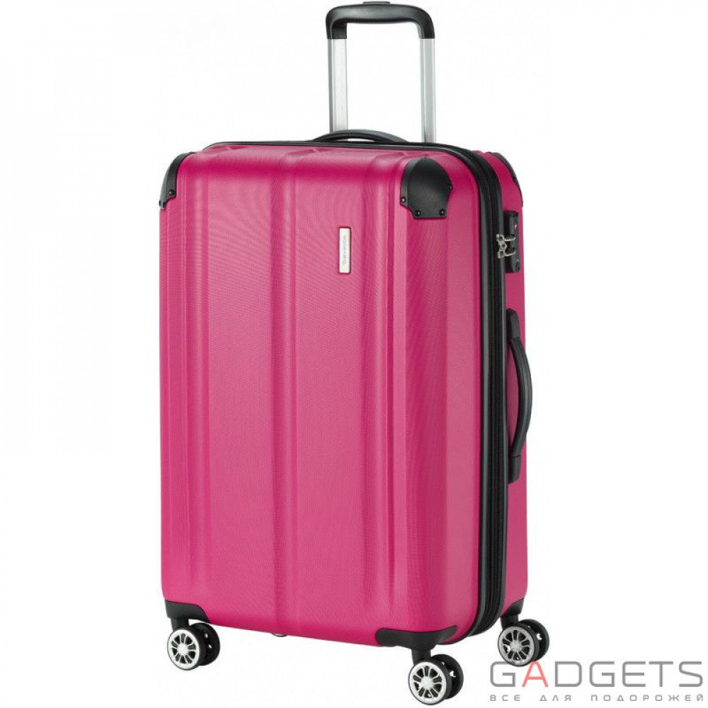 Фото Чемодан на 4-х колесах Travelite City (M) 78 л Berry (TL073048-17)