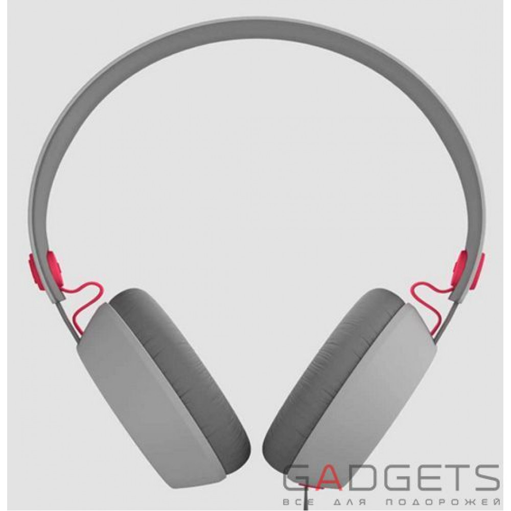Фото Наушники Coloud Boom Blocks Over Ear Headphones Gray/Red/Gray (4090641)