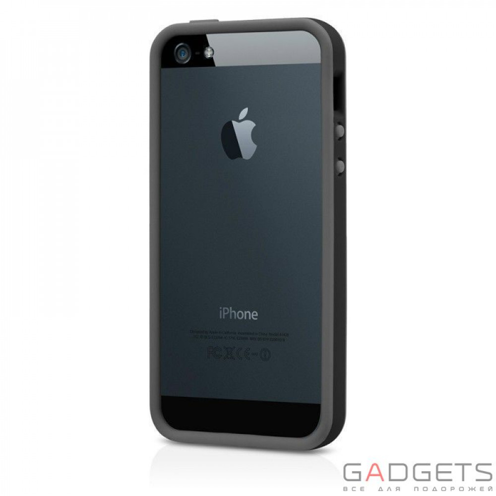 Фото Чохол-бампер Tavik Outer Edge Black/Charcoal for iPhone 5/5S (TVK-IPH-039-BLK/CH)