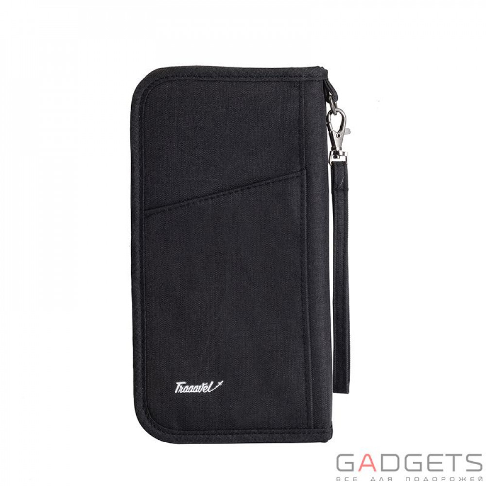 Фото Дорожній органайзер для документів Travelty Slim Black (TR-PH01-BK)