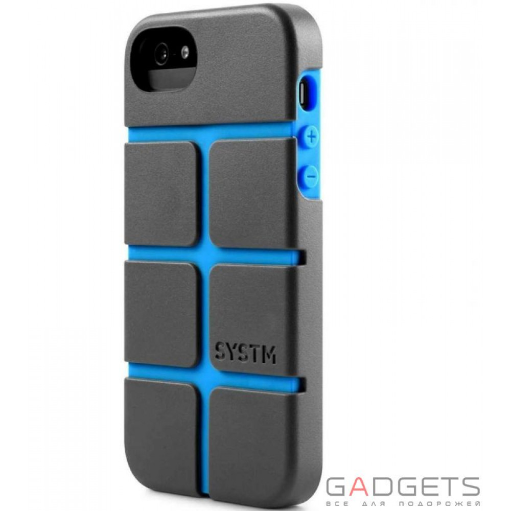Фото Защитный чехол Incase SYSTM Chisel Case Asphalt/Blue for iPhone 5/5S (SY10060)