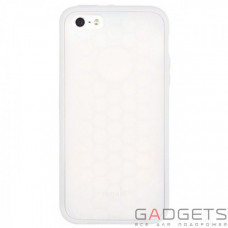 Чехол-накладка Moshi Origo Silicone Case White для iPhone SE/5/5S (99MO050102)