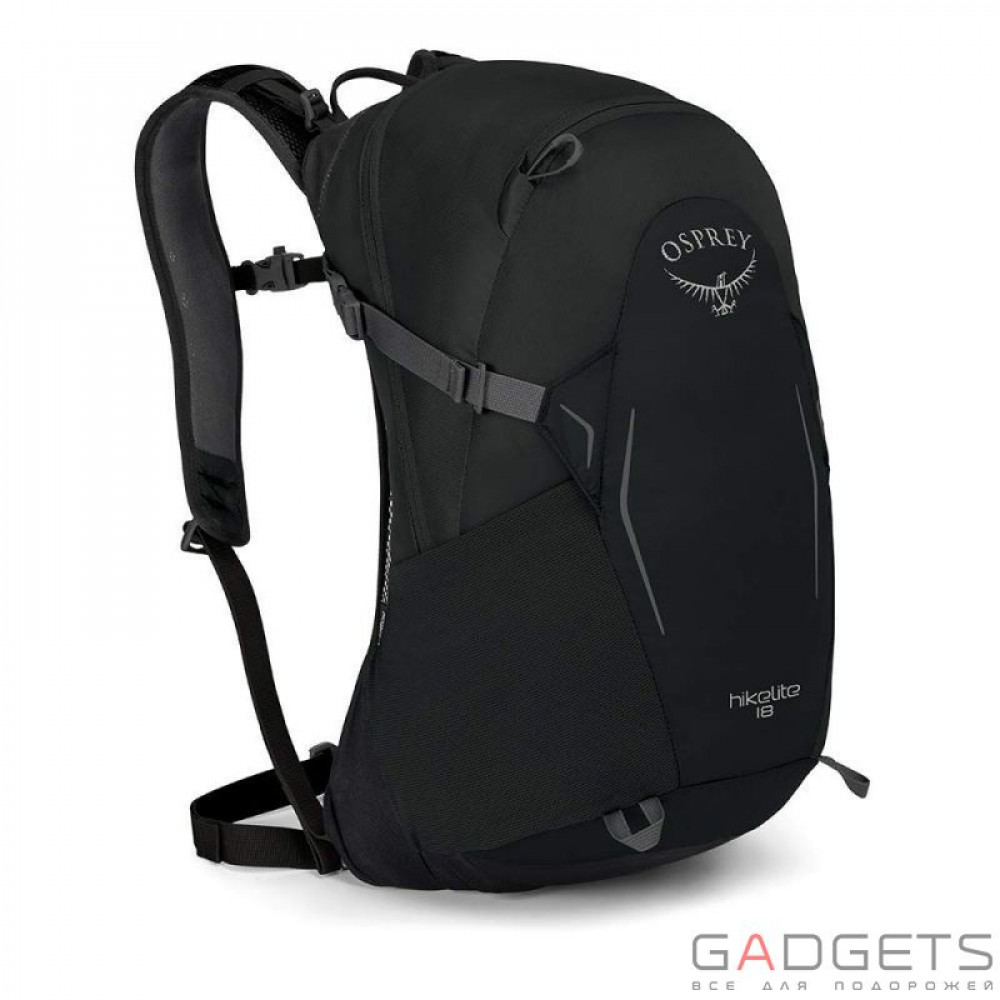 Фото Рюкзак Osprey Hikelite 18 Black O/S, черный