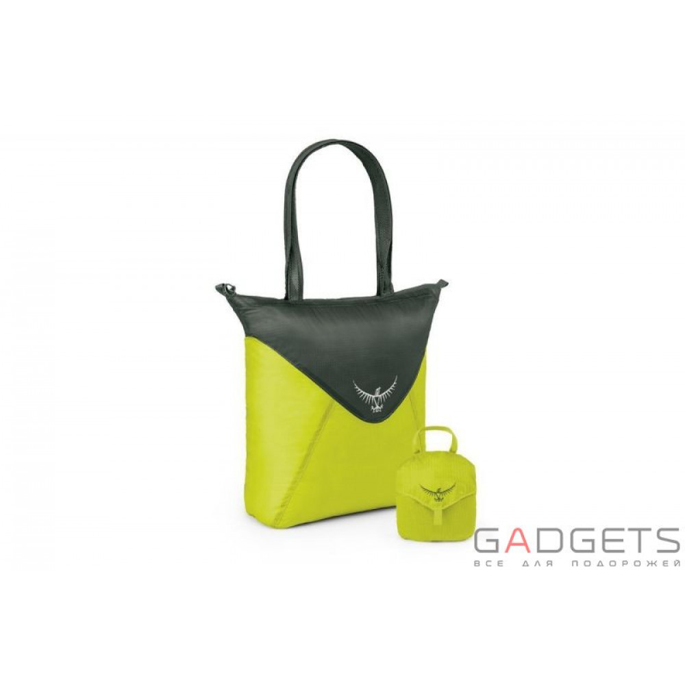 Фото Сумка Osprey Ultralight Stuff Tote Electric Lime O/S, зелена