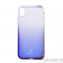 Чехол Baseus Glaze Case Transparent Black для iPhone X (WIAPIPH8-GC01) фото 0