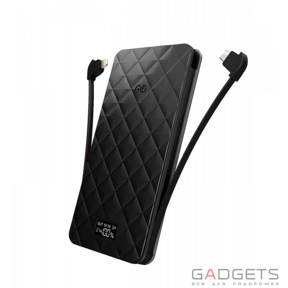 Фото Зовнішній акумулятор iWALK Extreme Trio 6000mAh Universal Backup Battery Black