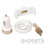 Автомобильный держатель Baseus Uiversal Car Accessories Set White фото 0