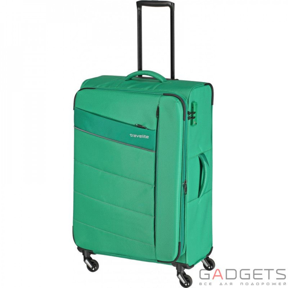 Фото Чемодан на 4-х колесах Travelite Kite (L) 95 л Green (TL089949-83)