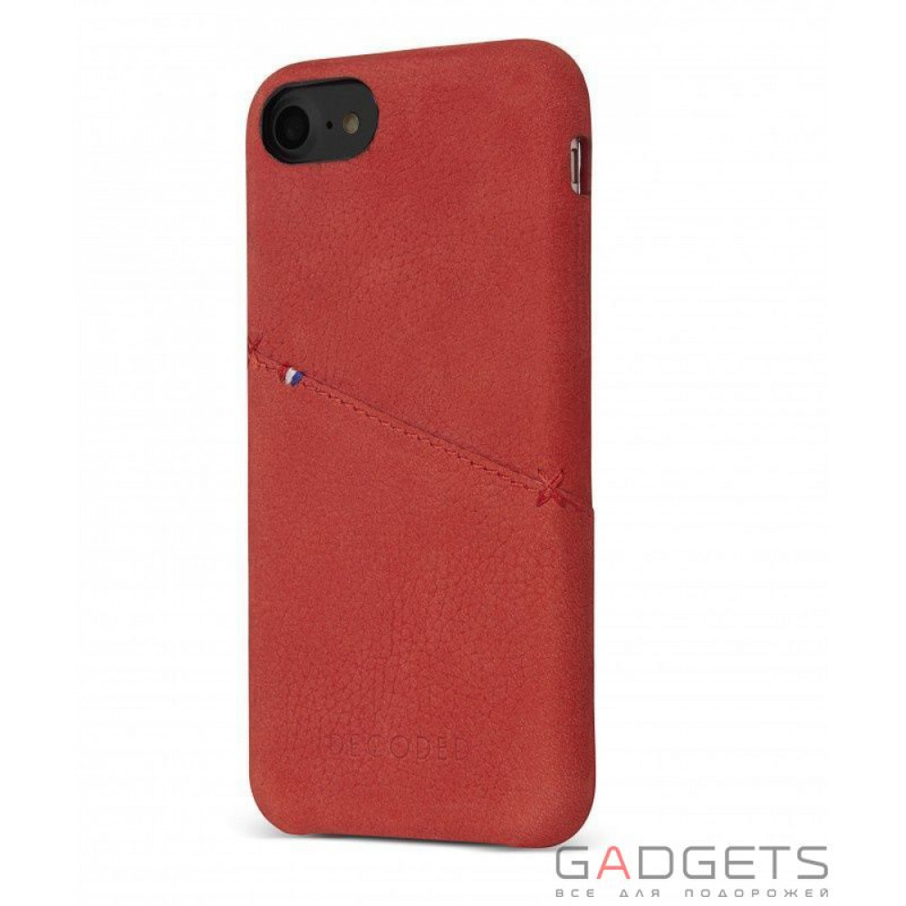 Фото Чохол Decoded Leather Back Cover для iPhone 7 red (D6IPO7BC3RD)