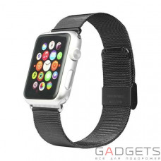 Ремешок iBacks Double-buckle Stainless Steel Watchband for Apple Watch (42mm) Black