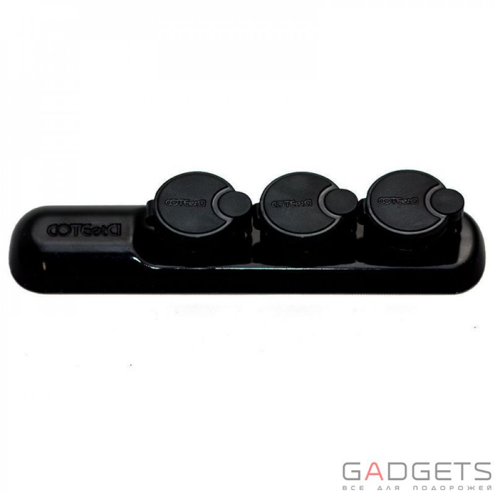 Фото Органайзер для кабелей COTEetCI Easy Tidy Magnetic Haricot Vert Black