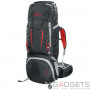 Рюкзак туристический Ferrino Overland 50+10 Black/Red фото 0