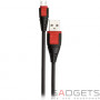 Кабель для передачи данных Scosche Premium Micro USB Cables черный с красной вставкой (USBM3RD) фото 0