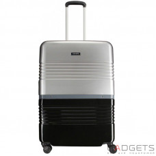 Чемодан на 4-х колесах Travelite Frisco (M) 70 л Black-Silver (TL075148-01)