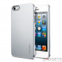Чохол-накладка SGP Case Ultra Thin Air Series Satin Silver для iPhone SE/5/5S (SGP09538) фото 0