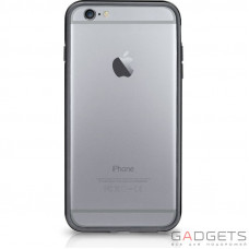 Бампер Macally for iPhone 6 Plus Metallic Space Gray