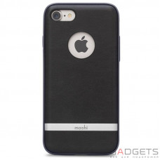 Чехол-накладка Moshi Napa Vegan Leather Case Charcoal Black для iPhone 7 (99MO088003)