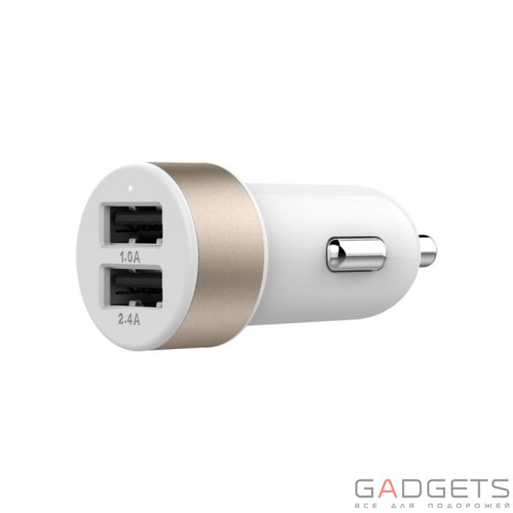 Фото Автомобильное з/у Lab.C Dual USB Car Charger A.L Champagne Gold (3.4 A) (LABC-582-GL_N)