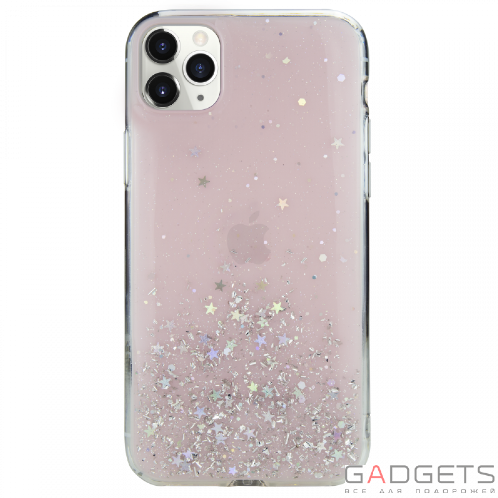 Фото Чохол-накладка  SwitchEasy Starfield for iPhone 11 Pro Max Transparent Rose (GS-103-83-171-61)