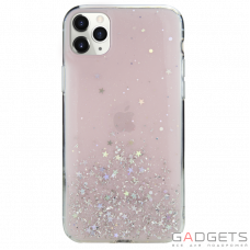 Чехол-накладка SwitchEasy Starfield for iPhone 11 Pro Max Transparent Rose (GS-103-83-171-61)