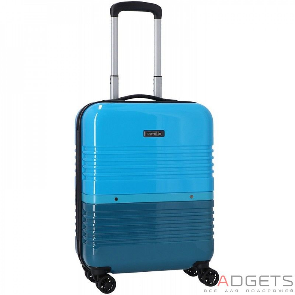 Фото Чемодан на 4-х колесах Travelite Frisco (S) 37 л Petrol-Blue (TL075147-22)