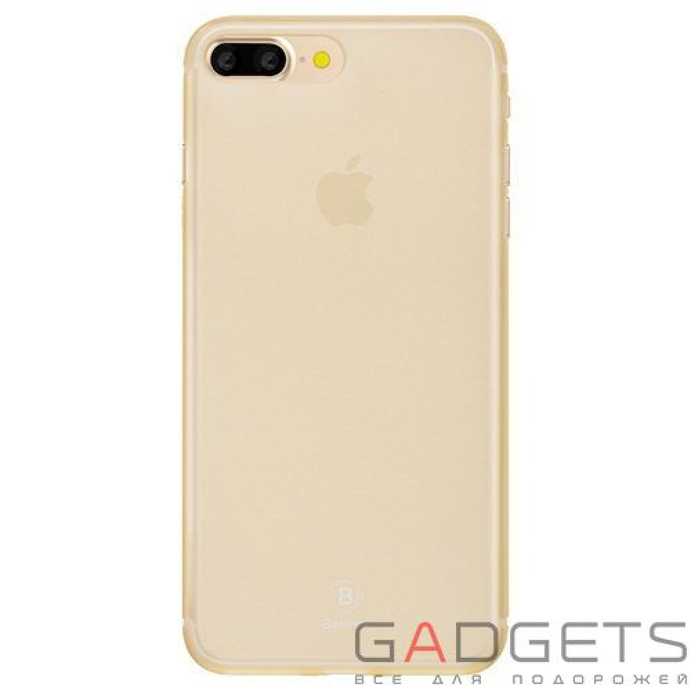 Фото Чехол-накладка Baseus Slim Case для iPhone 7 Plus Transparent Gold